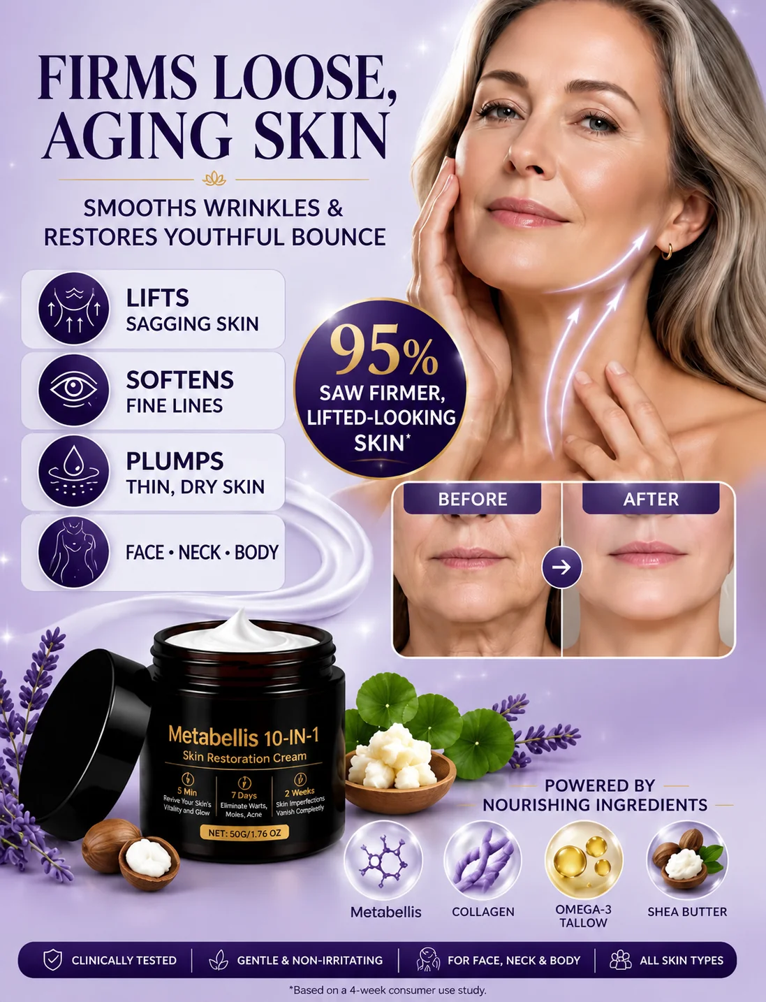 Metabellis 10-IN-1 Skin Restoration Cream