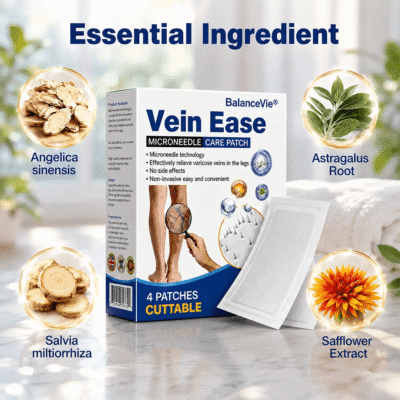 BalanceVie® VeinEase Microneedle Care Patch with four botanical extracts