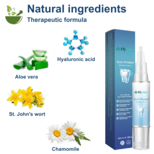 Elycura™ Gum Protect Repair Gel with hyaluronic acid and CoQ10
