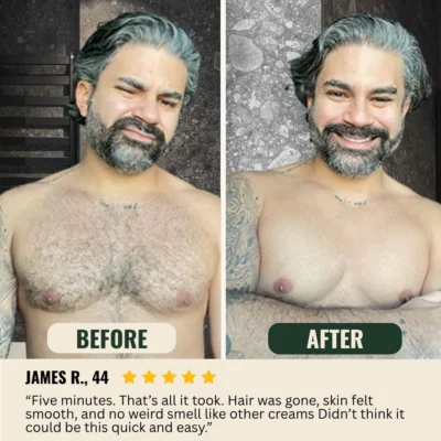 Botanē Man™ Hair Removal Cream with aloe vera complex