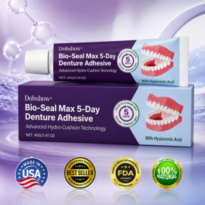 Dobshow® Bio-Seal Max Denture Adhesive with Hydro-Cushion Technology