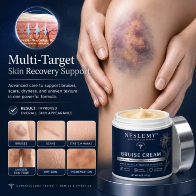 NESLEMY® Premium Bruise Recovery Cream with Arnica, Vitamin K and barrier-care ingredients