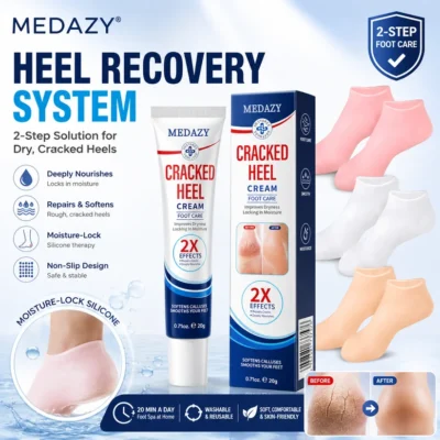 MEDAZY™ heel cream with sodium hyaluronate and niacinamide