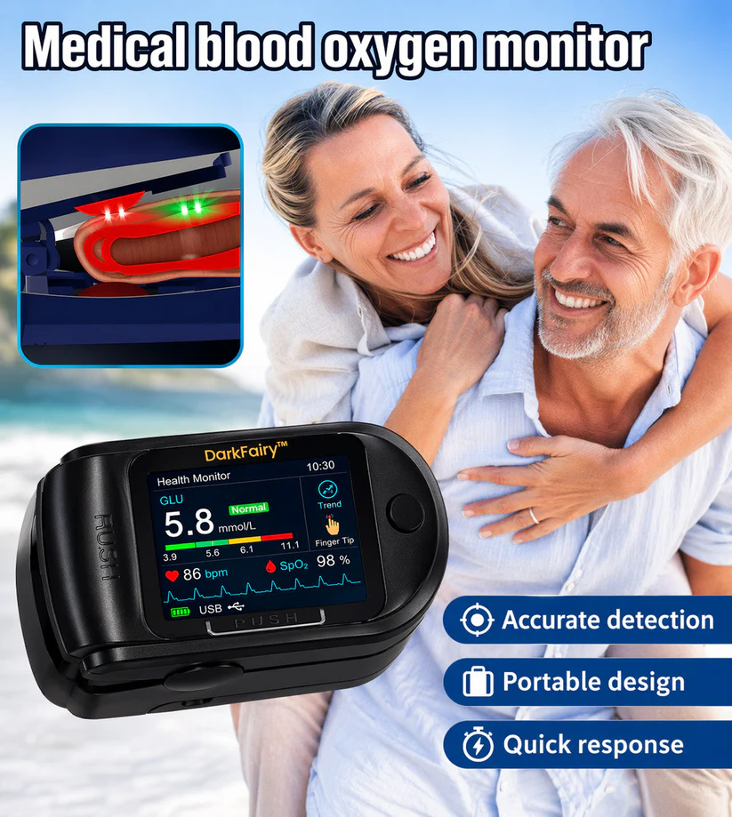 DarkFairy™ optical fingertip wellness device