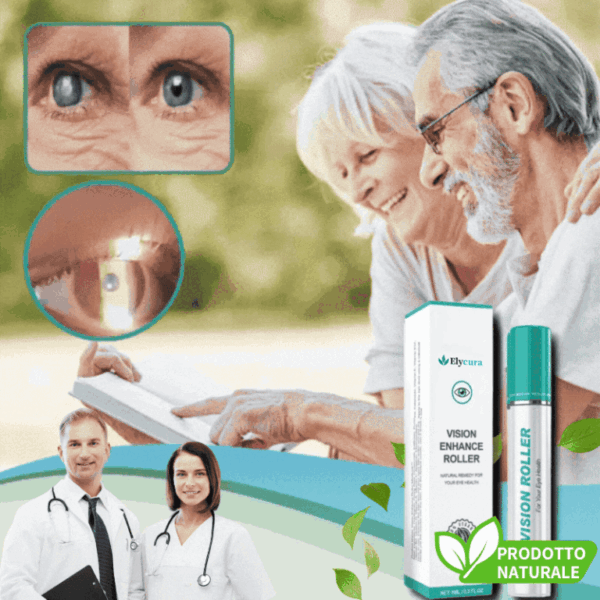 Elycura™ Vision Enhance Roller with bilberry and Ginkgo Biloba