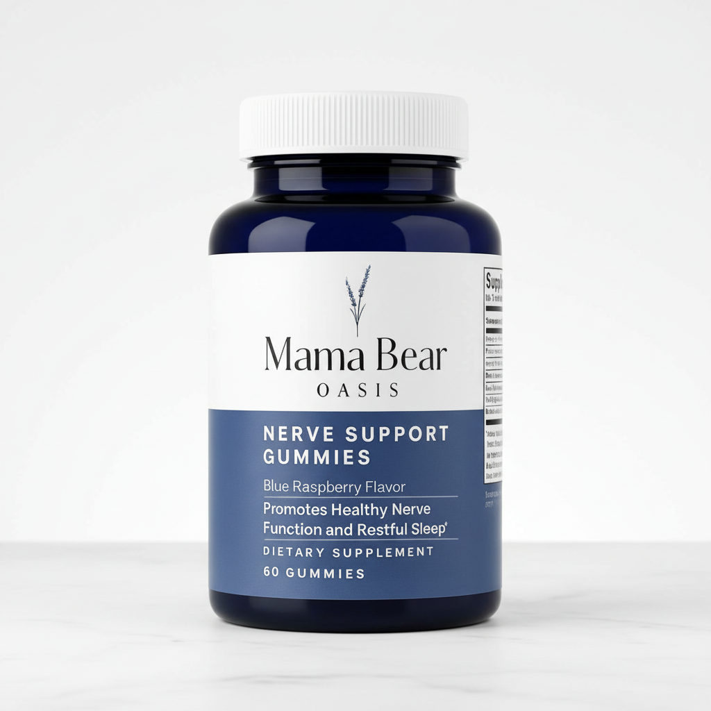 Mama Bear Oasis Nerve Support Gummies