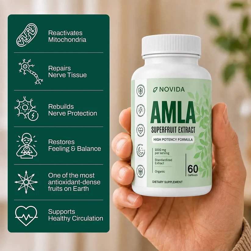 Novida organic amla capsules
