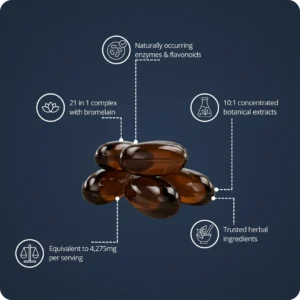 NUCLEA LABS Lymphatic Flow Softgels with echinacea and burdock root