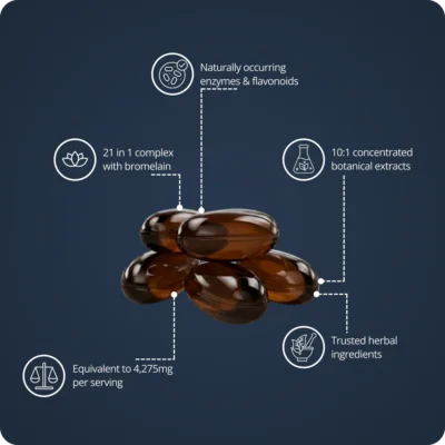 NUCLEA LABS Lymphatic Flow Softgels with echinacea and burdock root