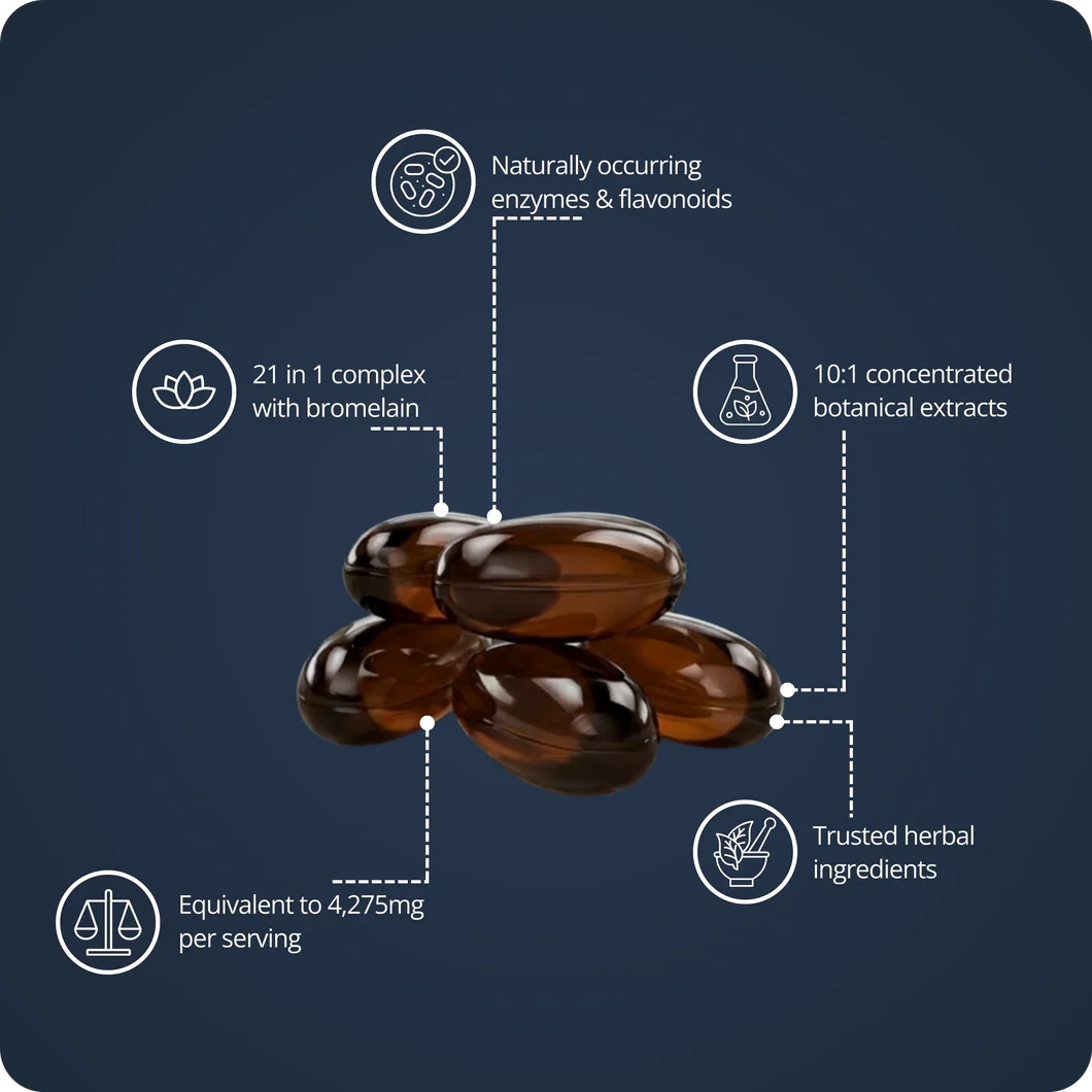 NUCLEA LABS Lymphatic Flow Softgels with echinacea and burdock root