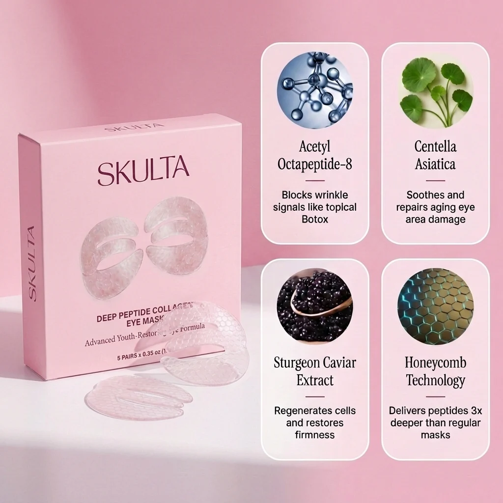 SKULTA hydrogel eye mask