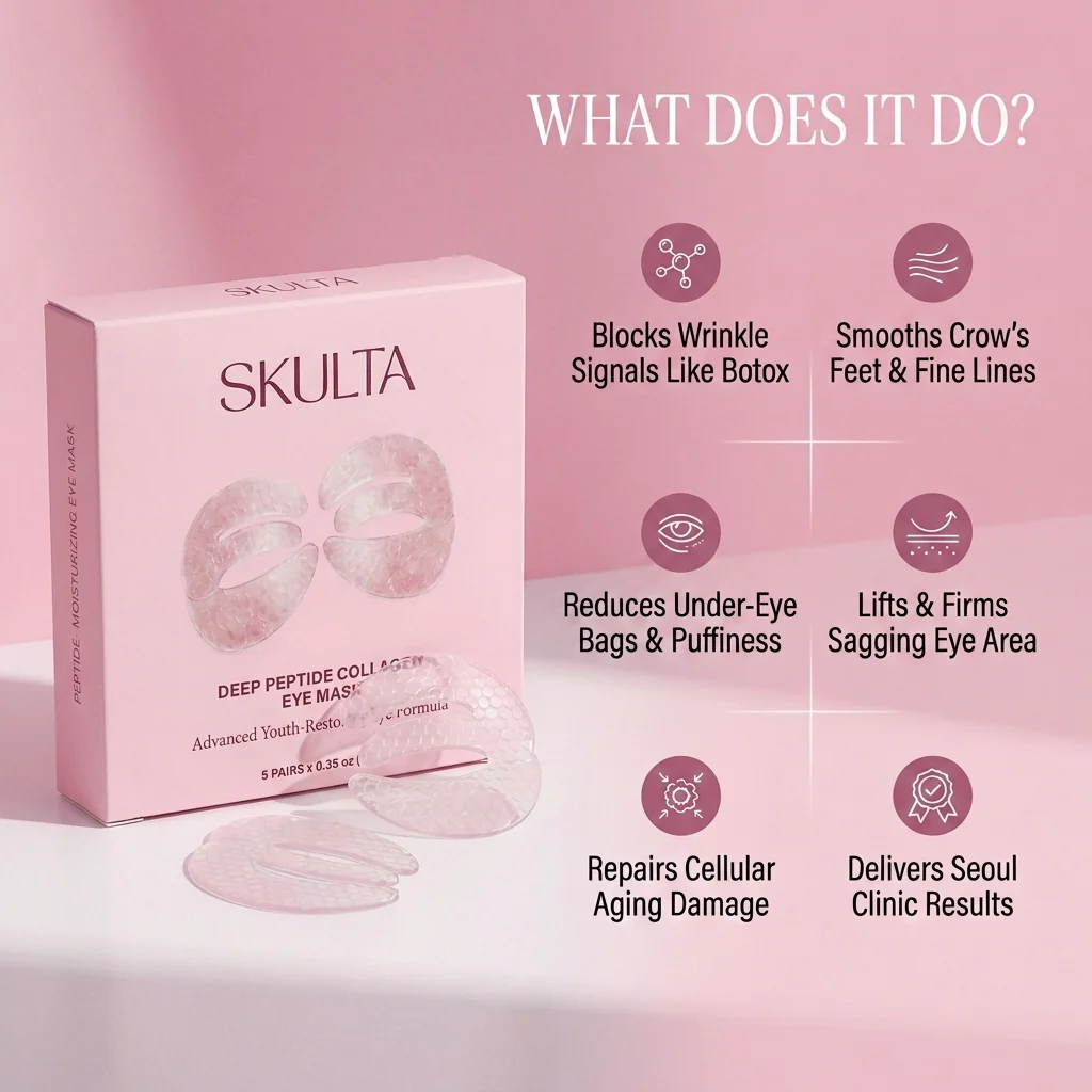 SKULTA Deep Peptide Collagen Eye Mask