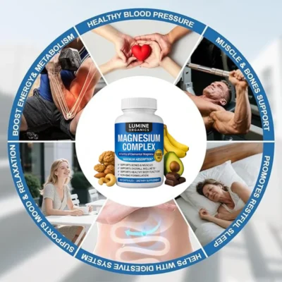 LUMINE ORGANICS Magnesium Complex with 8 forms of elemental magnesium