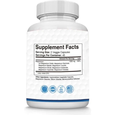 LUMINE ORGANICS Magnesium Complex for daily magnesium supplementation