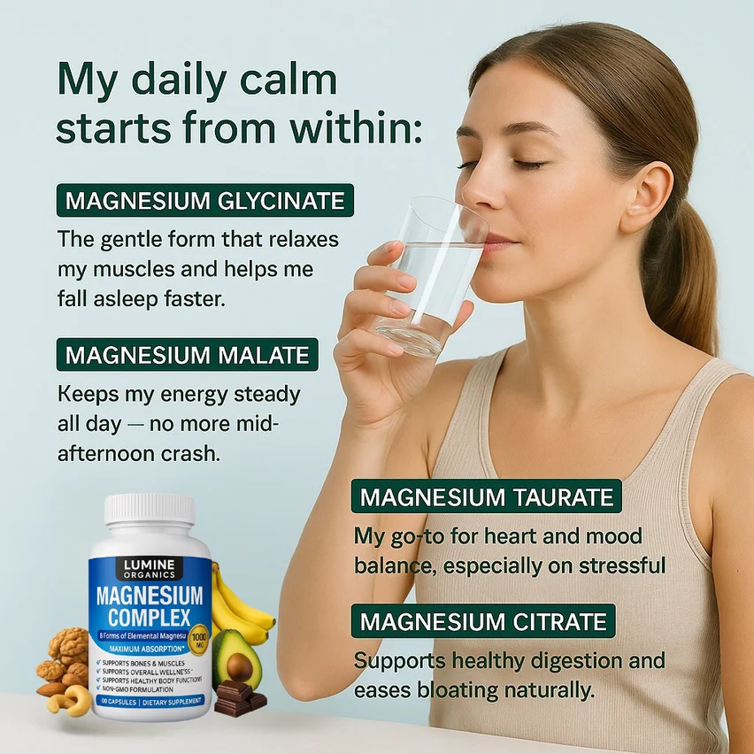 LUMINE ORGANICS magnesium supplement