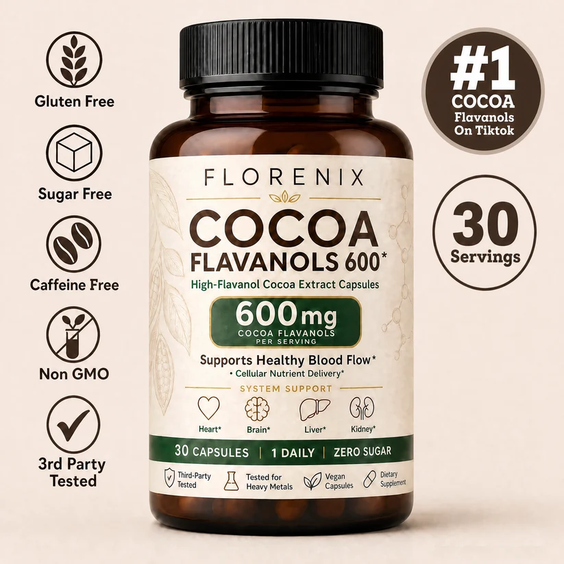 FLORENIX Cocoa Flavanols 600