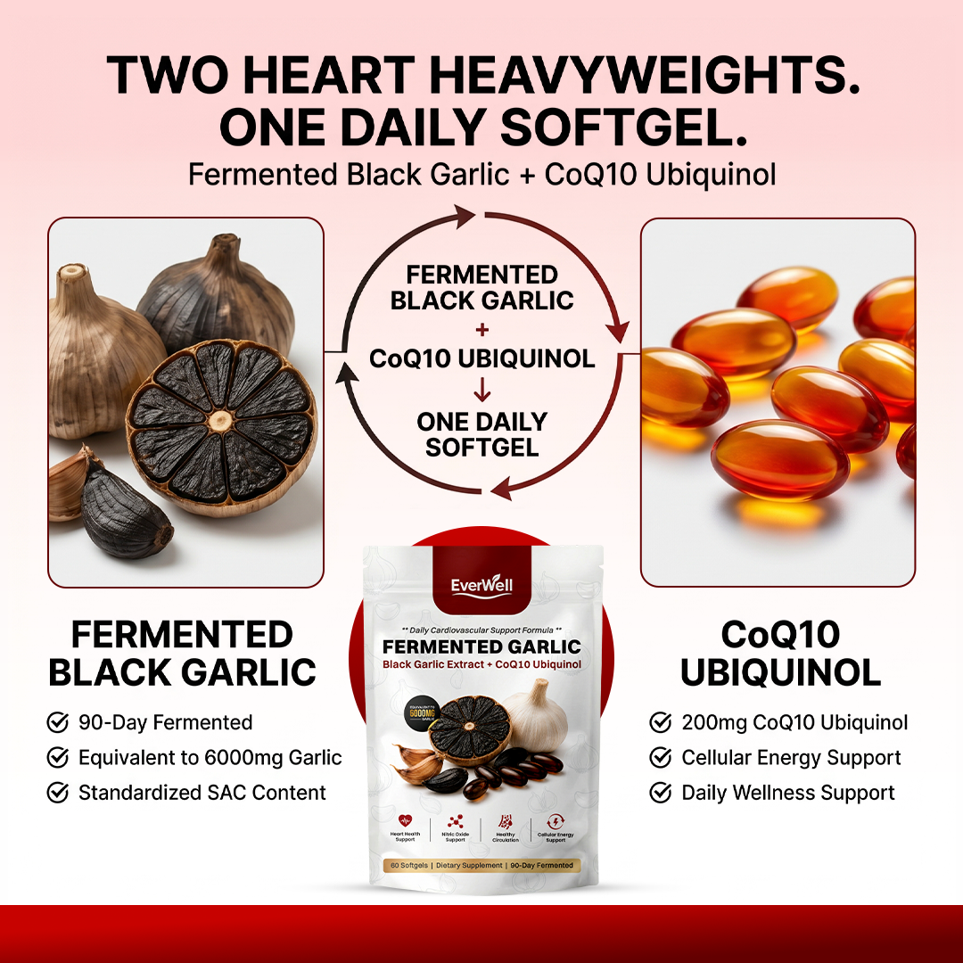 EverWell® 90-day fermented garlic supplement