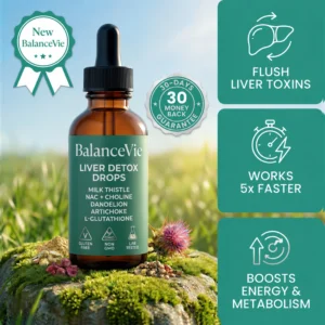 BalanceVie Liver Detox Drops for daily wellness use