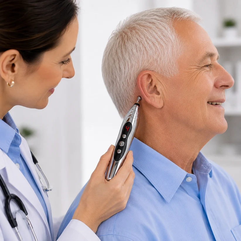 Xeviola Personal Care Pen Device with adjustable intensity display