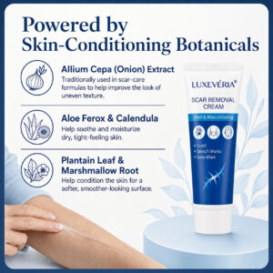 Luxevéria® Scar Removal Cream with onion extract and calendula