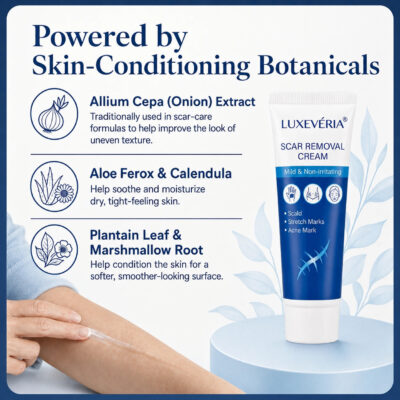 Luxevéria® Scar Removal Cream with onion extract and calendula