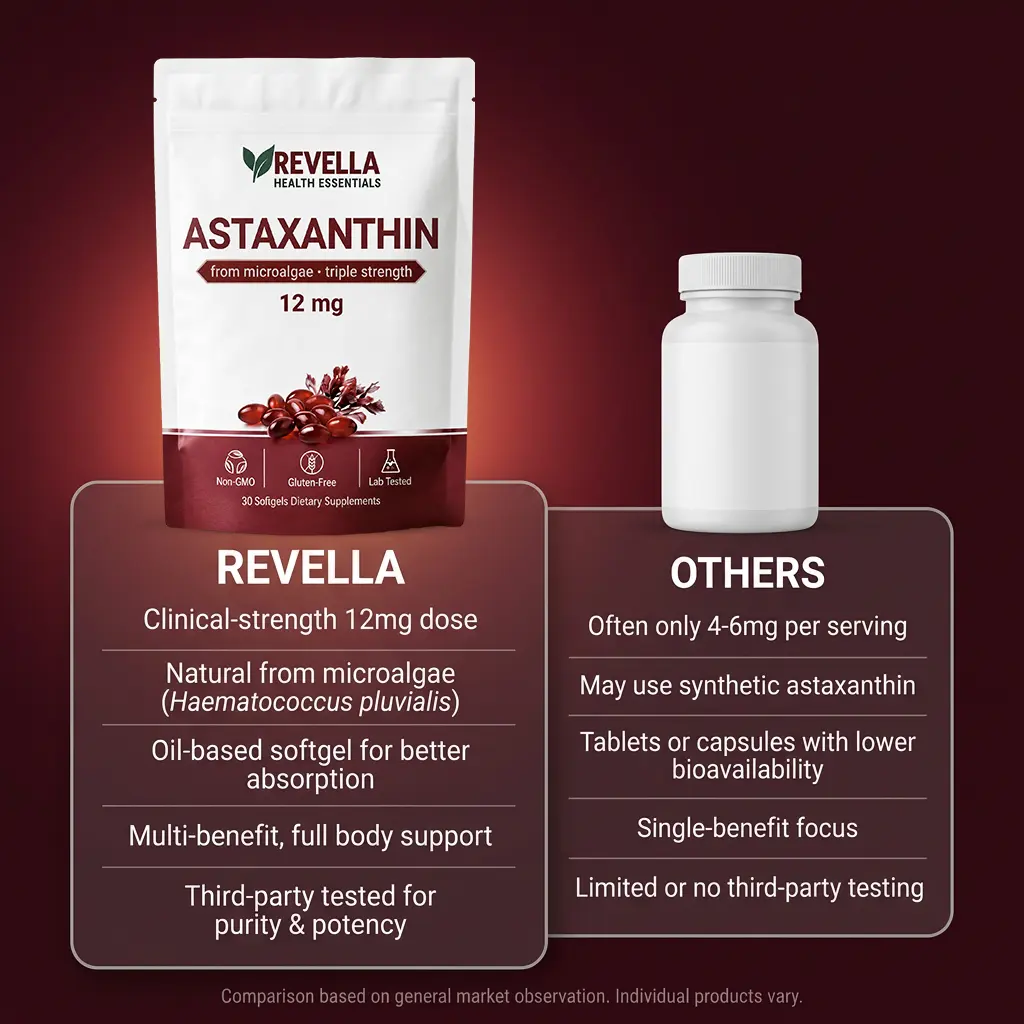 Revella Health Essentials Astaxanthin 12 mg