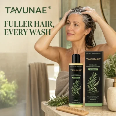 TAVUNAE® Rosemary Hydrolyzed Keratin Shampoo