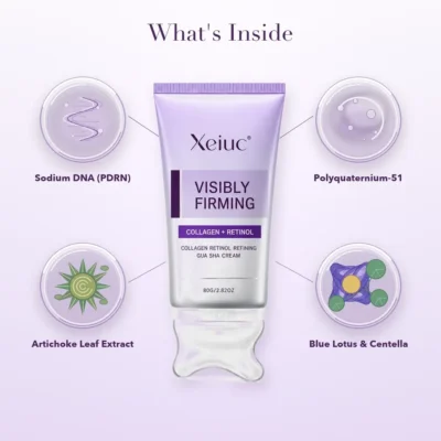 Xeiuc® gua sha neck cream with botanical extracts