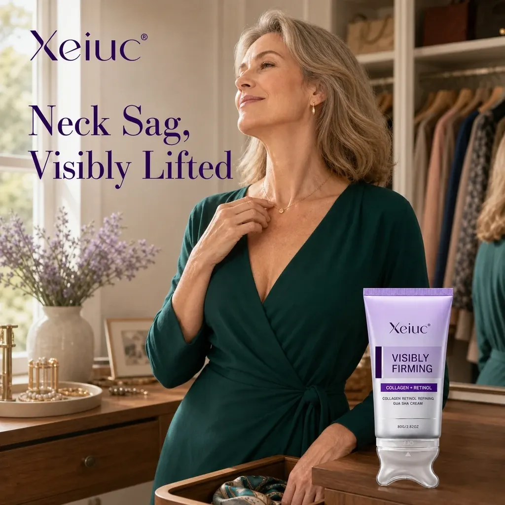 Xeiuc® collagen and retinol jawline skincare cream