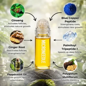 Luxevéria® microneedle scalp care stick
