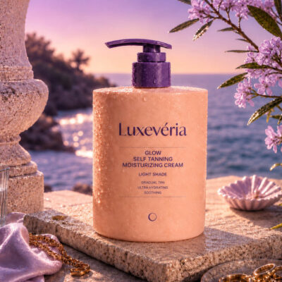 Luxevéria clear self-tanning moisturizer