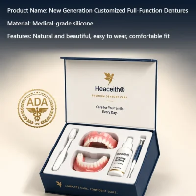 Heaceith cosmetic denture care set