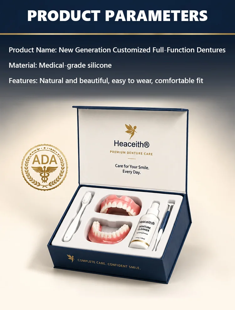 Heaceith cosmetic denture care set