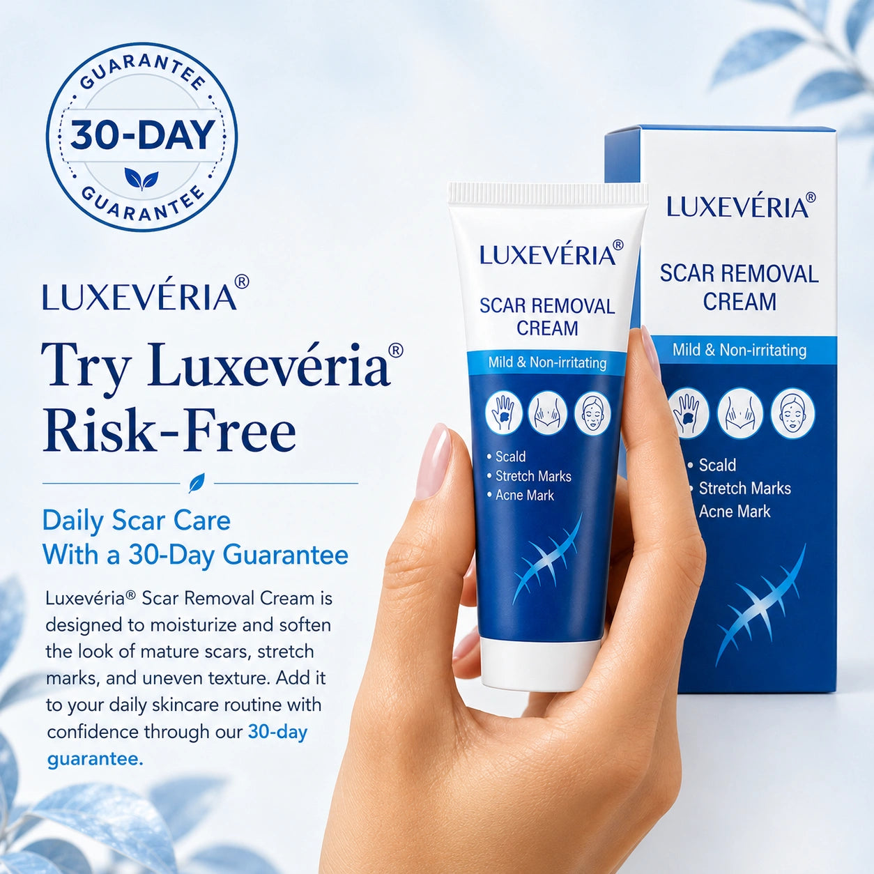 Luxevéria® botanical scar care cream