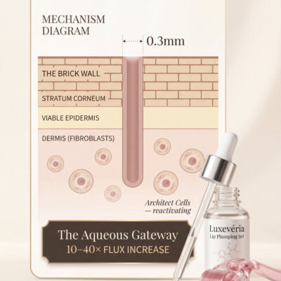 Luxevéria lip roller and plumping gloss set