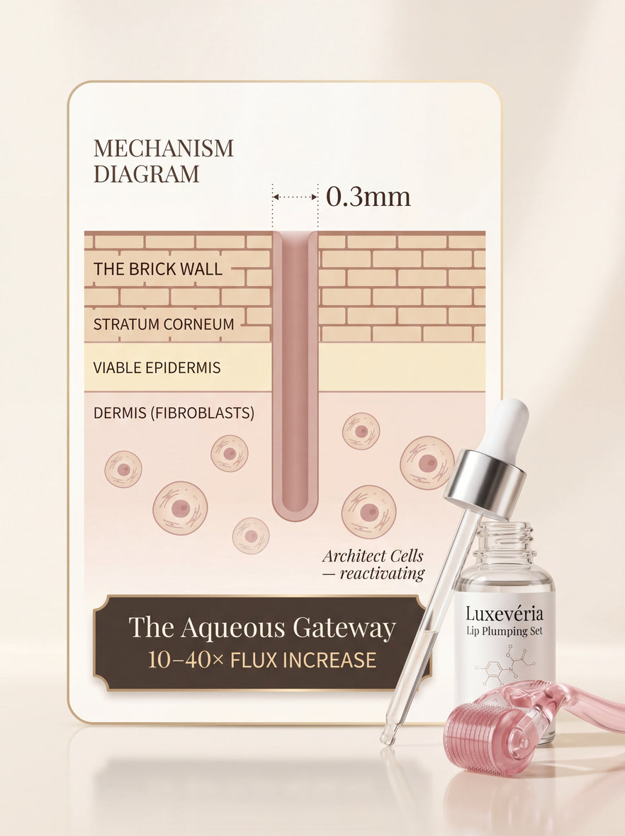 Luxevéria lip roller and plumping gloss set