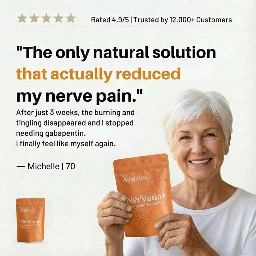 Avalaine NerVana+ Magnesium Patches with B12 + ALA