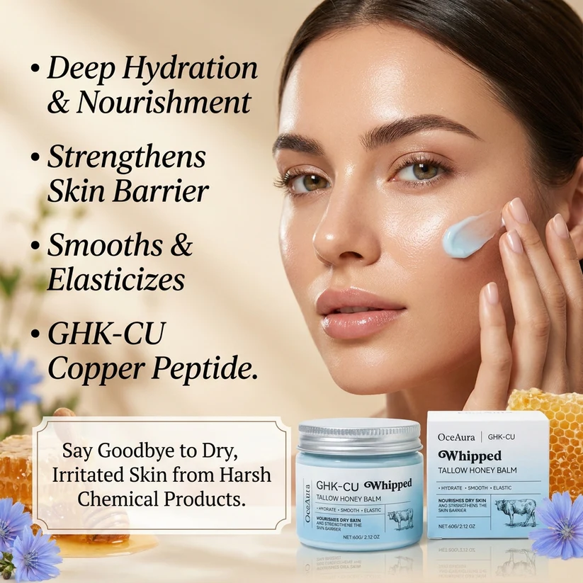 OceAura whipped face and neck balm