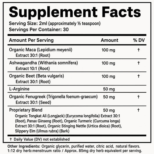 Losveo liquid maca supplement