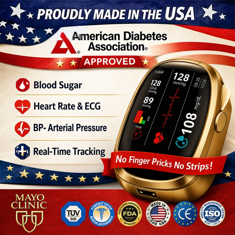 Pryxo™ 12-in-1 Smart Health & Vitals Monitoring Device with optical sensor and color display