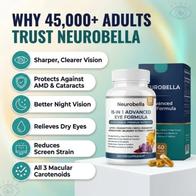 Neurobella 15 in 1 Advanced Eye Formula for daily wellness