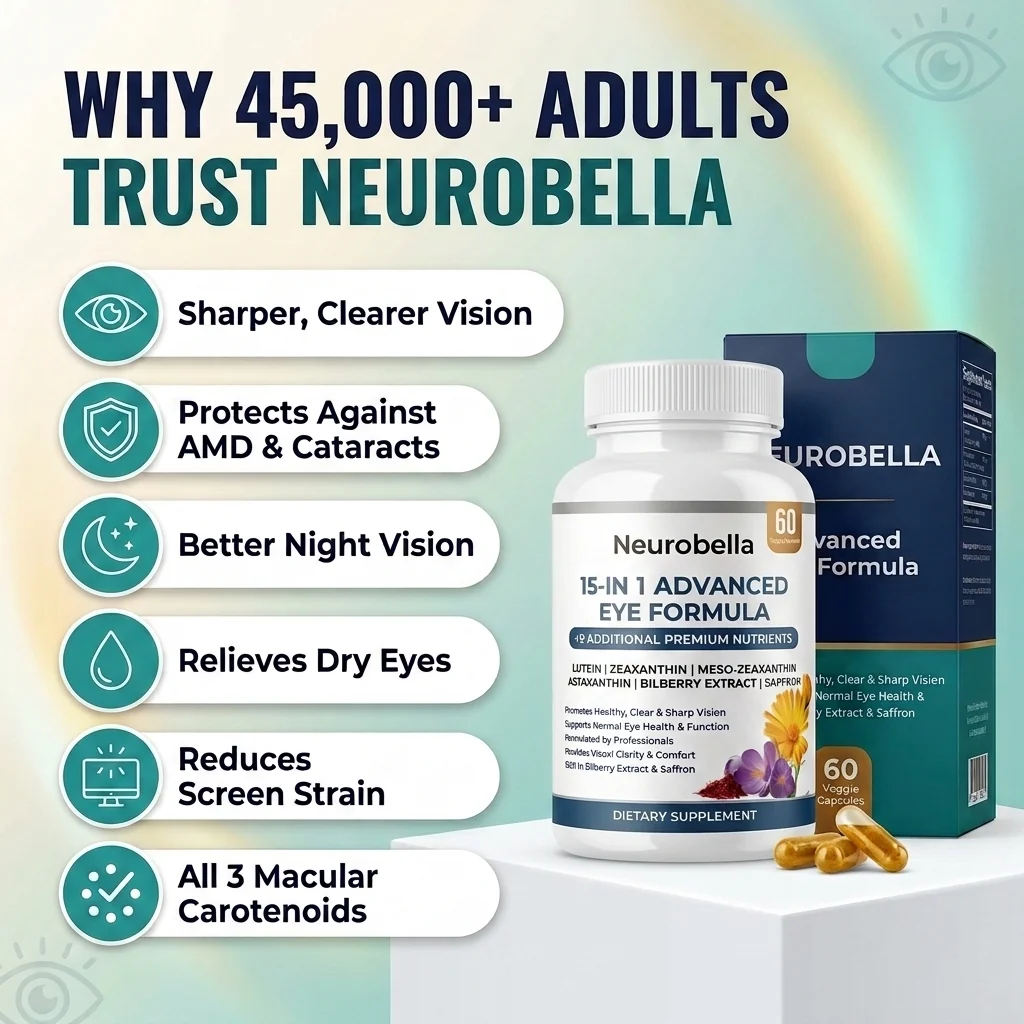 Neurobella 15 in 1 Advanced Eye Formula for daily wellness