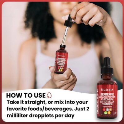Nutral+ Gluco Gone berberine liquid supplement