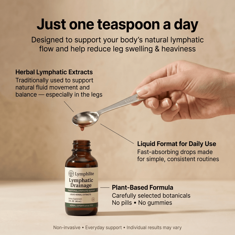 Lymphlite liquid herbal supplement