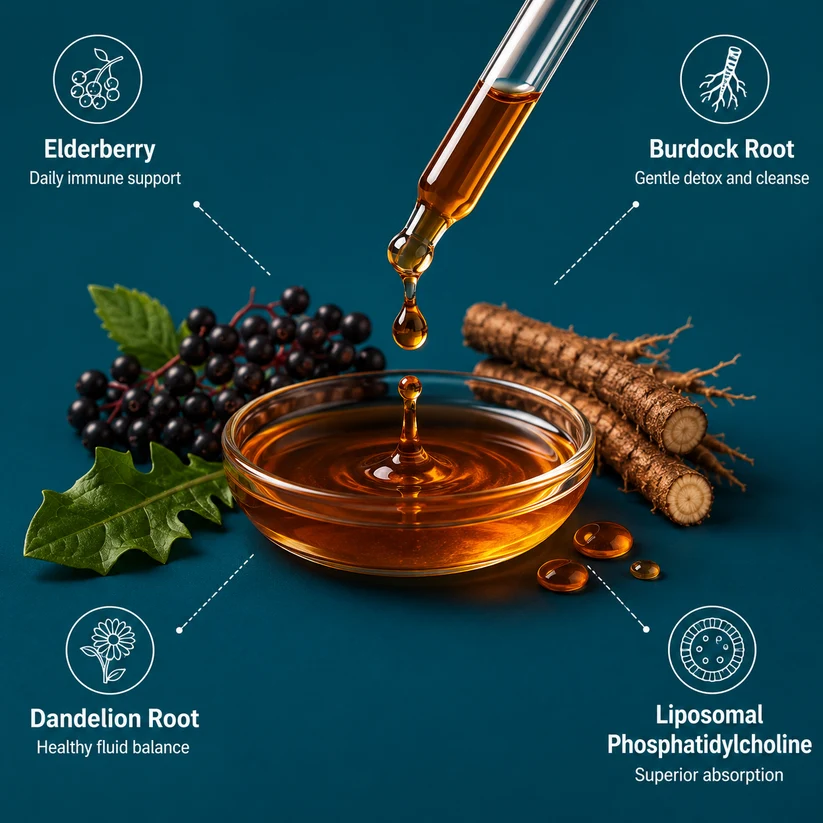 Neuropoise™ Liposomal Lymphatic Drainage Drops