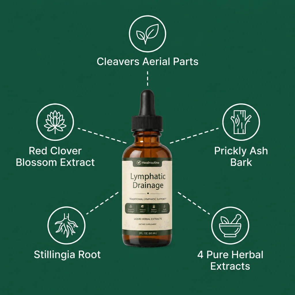 Healroutine liquid herbal supplement drops