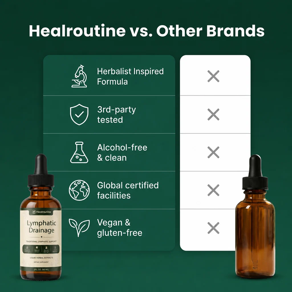 Healroutine Lymphatic Drainage Wellness Drops