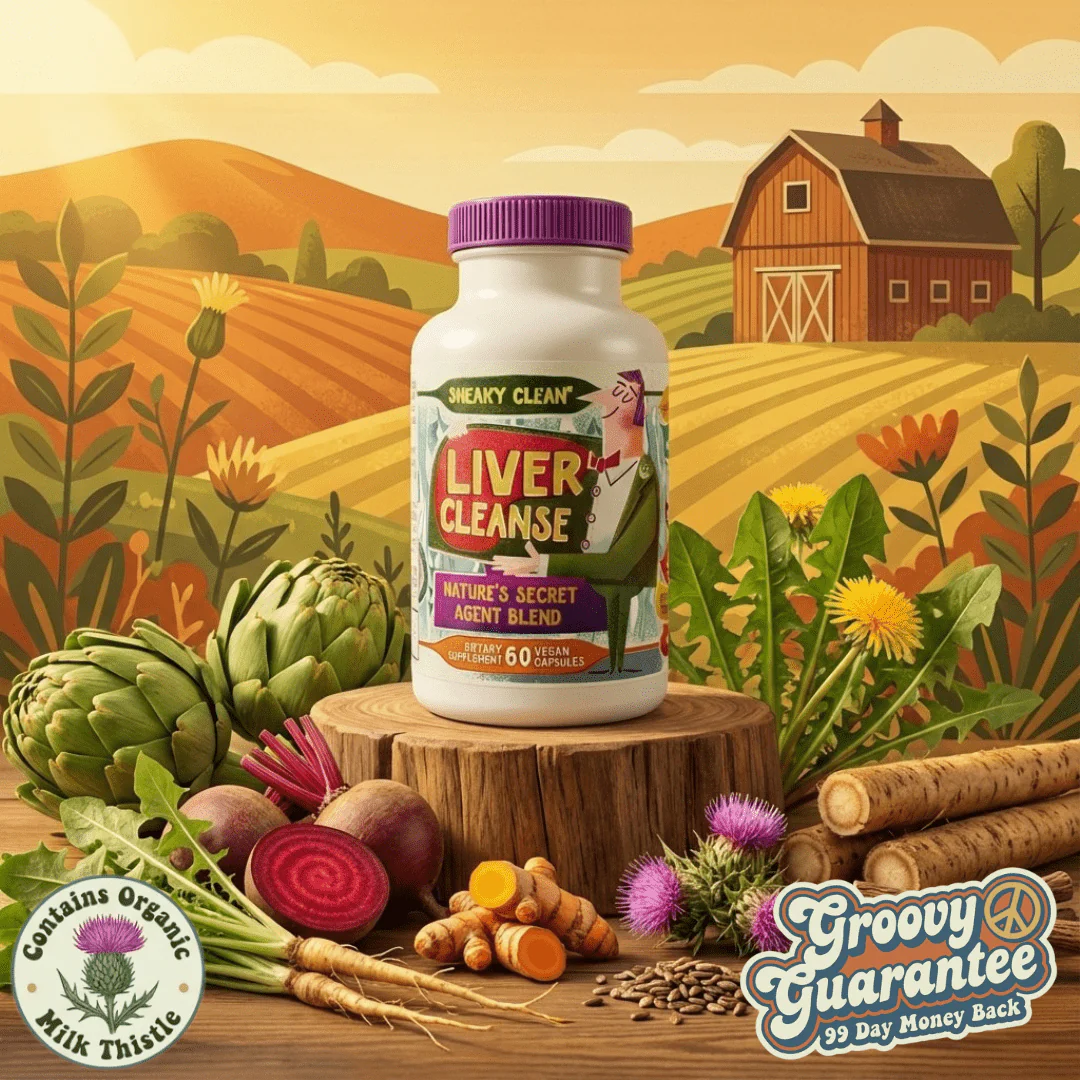 Sneaky Clean Liver Cleanse for daily botanical supplementation