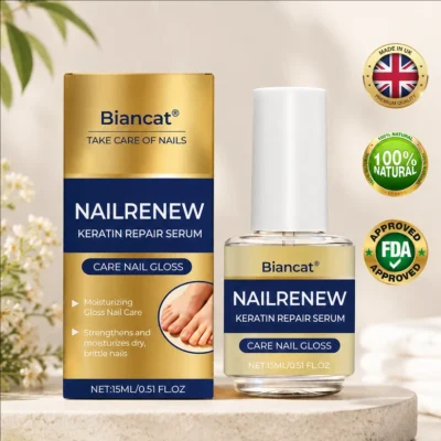 Biancat® NailRenew Keratin Repair Serum for fingernail and toenail care