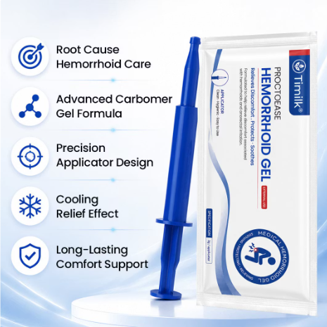 Timilk® carbomer gel with precision applicator